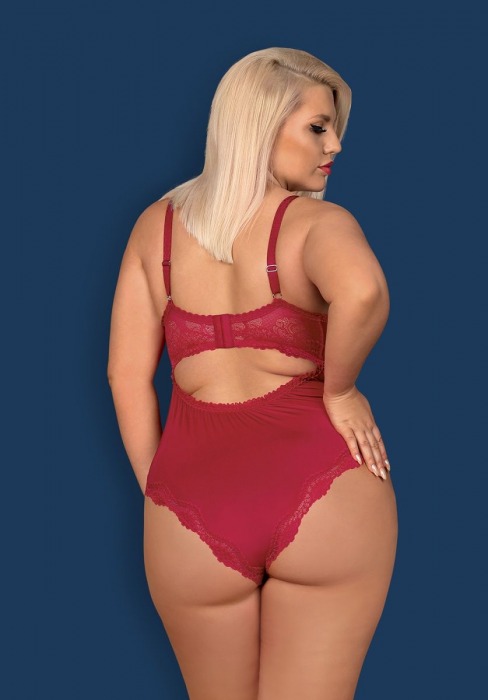 Оригинальное боди Rosalyne с кружевом - Obsessive купить с доставкой