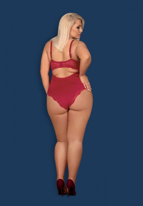 Оригинальное боди Rosalyne с кружевом - Obsessive купить с доставкой