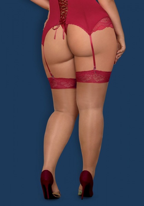 Оригинальные чулки Rosalyne - Obsessive купить с доставкой