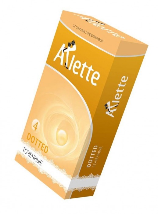 Презервативы Arlette Dotted с точечной текстурой - 12 шт. - Arlette - купить с доставкой в Новосибирске
