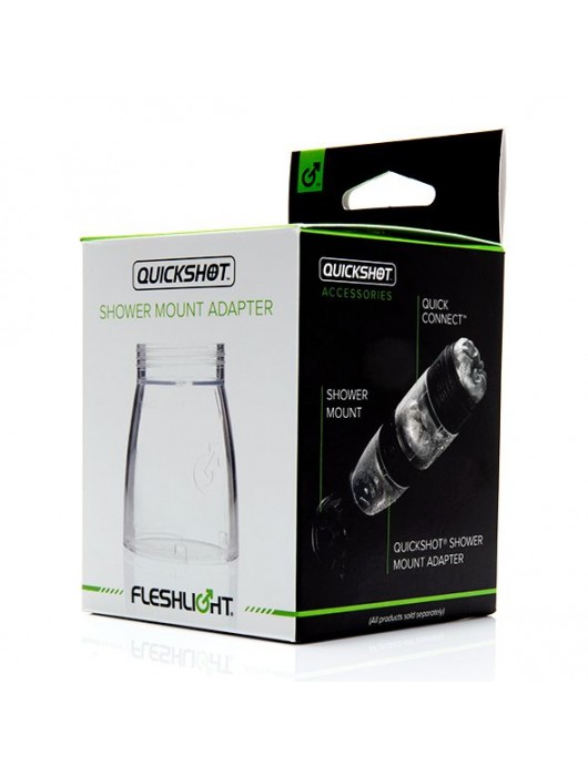 Адаптер для мастурбаторов Fleshlight Quickshot и присоски Shower Mount - Fleshlight - в Новосибирске купить с доставкой