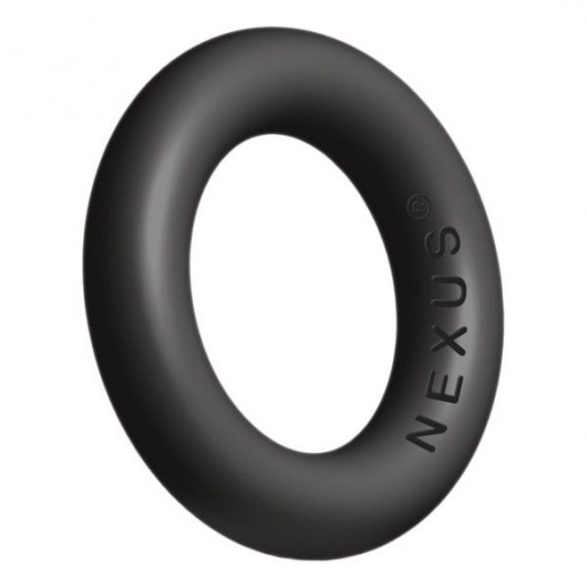 Черное эрекционное кольцо Nexus Enduro Plus - Nexus Range - в Новосибирске купить с доставкой