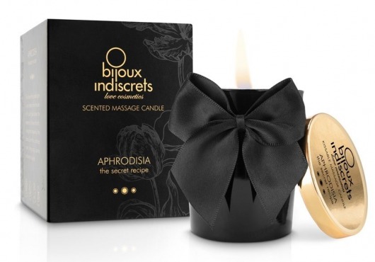 Массажная свеча Aphrodisia с цветочным ароматом - 70 мл. - Bijoux Indiscrets - купить с доставкой в Новосибирске