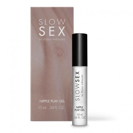 Возбуждающий гель для сосков Slow Sex Nipple Play Gel - 10 мл. - Bijoux Indiscrets - купить с доставкой в Новосибирске