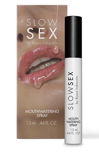 Спрей для усиления слюноотделения Slow Sex Mouthwatering Spray - 13 мл. - Bijoux Indiscrets - купить с доставкой в Новосибирске