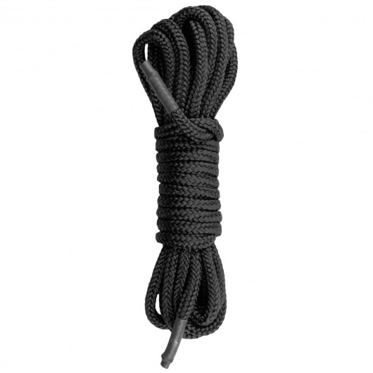 Черная веревка для бондажа Easytoys Bondage Rope - 5 м. - Easy toys - купить с доставкой в Новосибирске