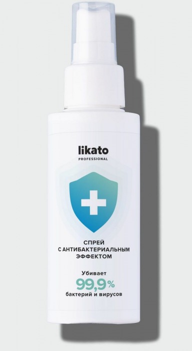 Спрей с антибактериальным эффектом Likato - 100 мл. - Likato - купить с доставкой в Новосибирске