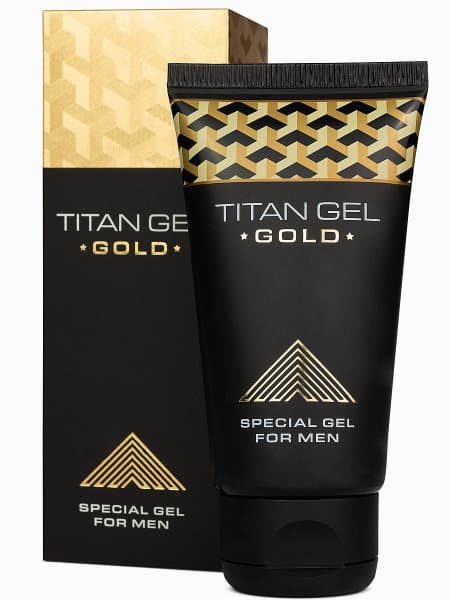 Гель для увеличения члена Titan Gel Gold Tantra - 50 мл. - Titan - купить с доставкой в Новосибирске