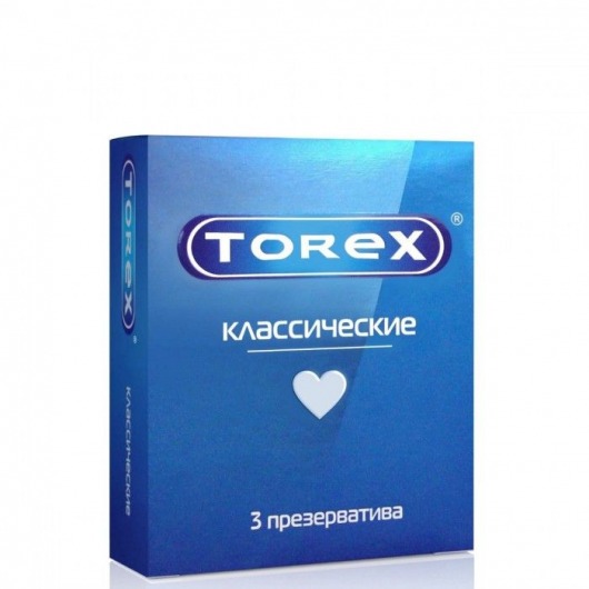 Гладкие презервативы Torex  Классические  - 3 шт. - Torex - купить с доставкой в Новосибирске