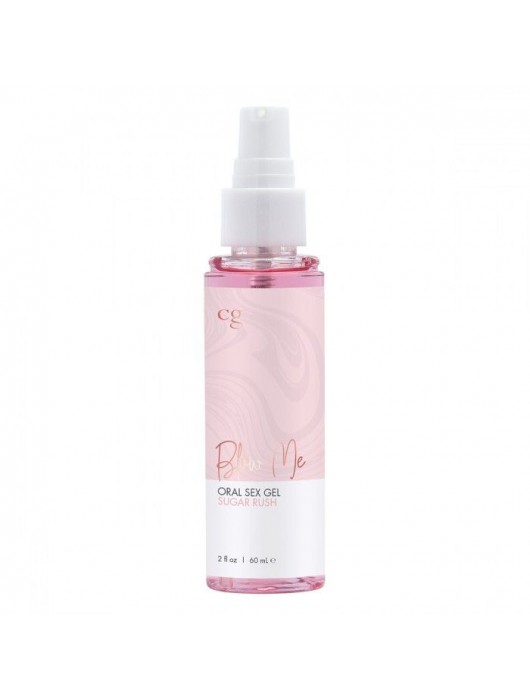 Гель для орального секса Sugar Rush с ароматом сладкой ваты - 60 мл. - CG - купить с доставкой в Новосибирске