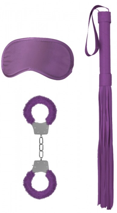 Фиолетовый набор для бондажа Introductory Bondage Kit №1 - Shots Media BV - купить с доставкой в Новосибирске