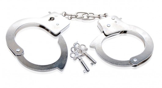 Металлические наручники Beginner s Metal Cuffs - Pipedream - купить с доставкой в Новосибирске
