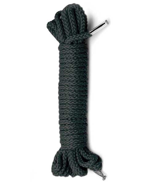Черная веревка для связывания Bondage Rope - Pipedream - купить с доставкой в Новосибирске