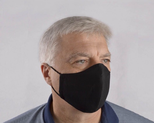 Черная мужская гигиеническая маска - Sitabella - купить с доставкой в Новосибирске
