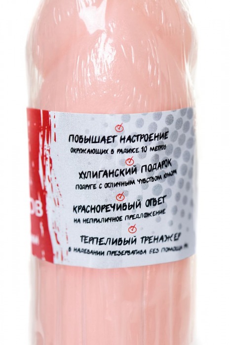 Мыло-сувенир  Пенис  телесного цвета - Штучки-дрючки - купить с доставкой в Новосибирске