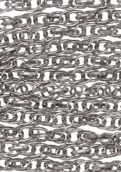 Черная многохвостая металлическая плеть Metal Chain Flogger - 53 см. - Shots Media BV - купить с доставкой в Новосибирске