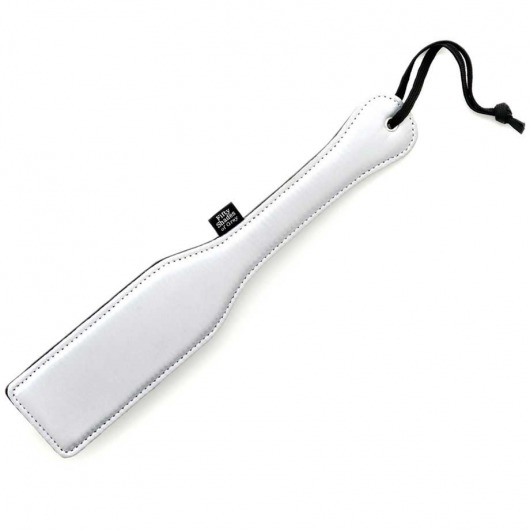 Двусторонняя сатиновая шлепалка Satin Spanking Paddle - 32 см. - Fifty Shades of Grey - купить с доставкой в Новосибирске