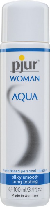 Лубрикант на водной основе pjur WOMAN Aqua - 100 мл. - Pjur - купить с доставкой в Новосибирске