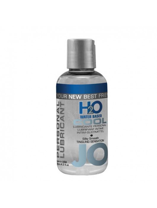 Охлаждающий лубрикант на водной основе JO Personal Lubricant H2O COOL - 135 мл. - System JO - купить с доставкой в Новосибирске