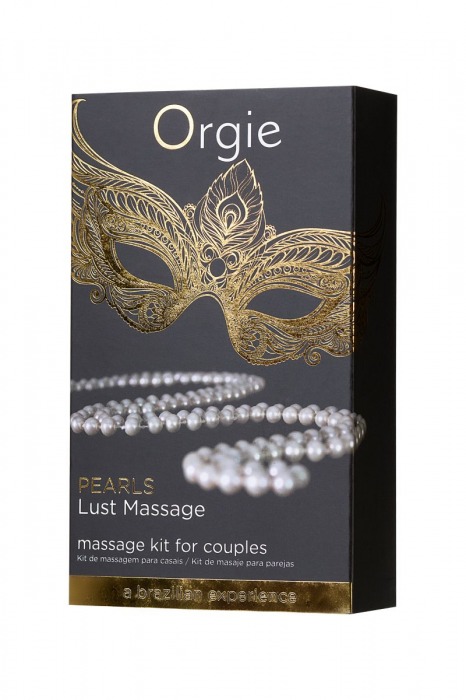 Набор для эротического массажа Orgie Pearl Lust Massage - ORGIE - купить с доставкой в Новосибирске