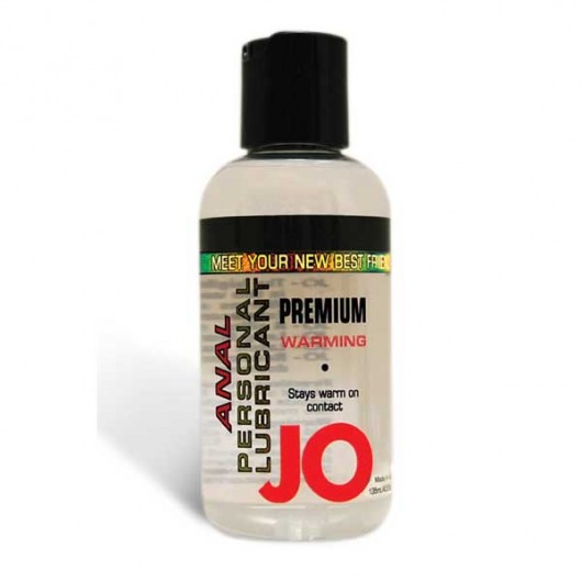 Анальный согревающий  лубрикант на силиконовой основе JO Anal Premium Warming - 135 мл. - System JO - купить с доставкой в Новосибирске
