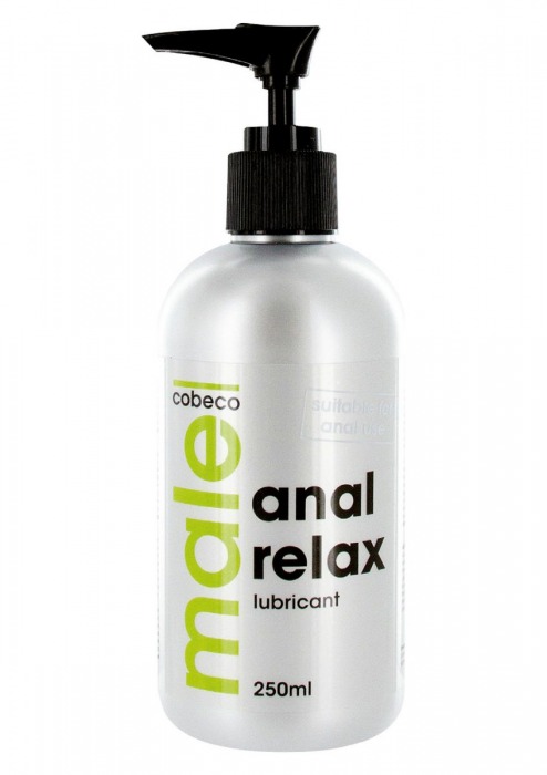 Анальный лубрикант MALE Cobeco Anal Relax Lubricant - 250 мл. - Cobeco - купить с доставкой в Новосибирске