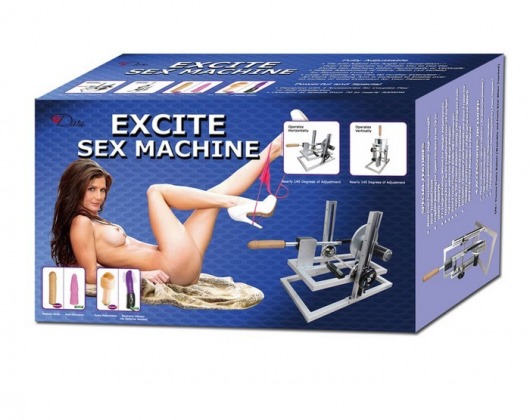 Секс-машина EXCITE с регулировкой угла наклона - MyWorld - DIVA - купить с доставкой в Новосибирске