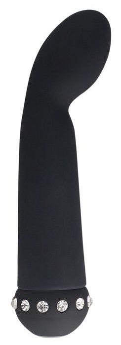 Черный вибратор SPARKLE SUCCUBI  BLISS G VIBE - 14,2 см. - Howells