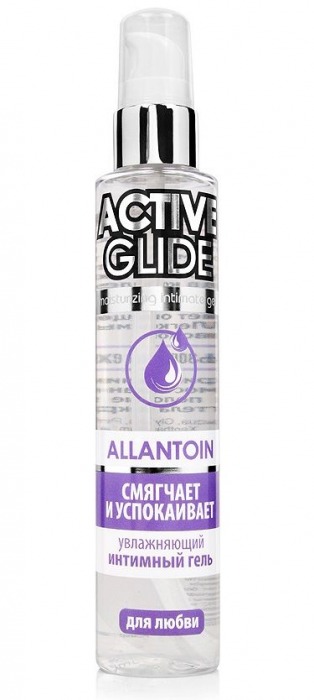 Увлажняющий интимный гель Active Glide Allantoin - 100 гр. - Биоритм - купить с доставкой в Новосибирске