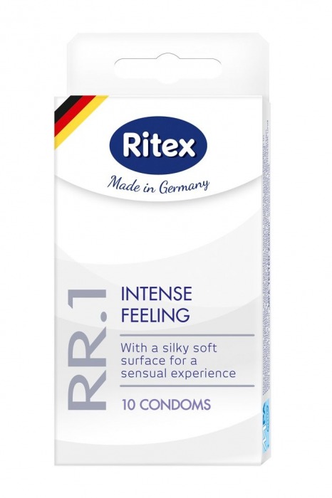 Классические презервативы RITEX INTENSE FEELING - 10 шт. - RITEX - купить с доставкой в Новосибирске