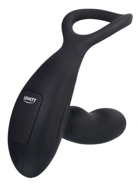 Черный стимулятор простаты Maud с вибрацией - Levett - в Новосибирске купить с доставкой