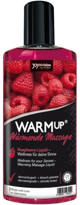Массажное масло с ароматом малины WARMup Raspberry - 150 мл. - Joy Division - купить с доставкой в Новосибирске