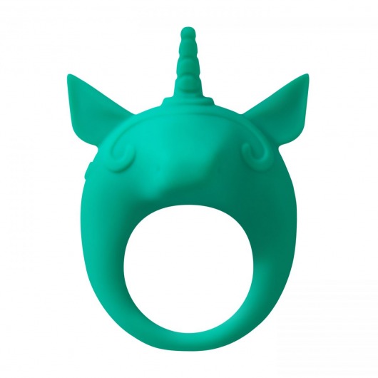 Зеленое эрекционное кольцо Unicorn Alfie - Lola Games - в Новосибирске купить с доставкой