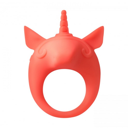Оранжевое эрекционное кольцо Unicorn Alfie - Lola Games - в Новосибирске купить с доставкой
