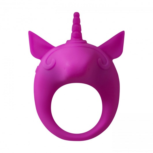 Фиолетовое эрекционное кольцо Unicorn Alfie - Lola Games - в Новосибирске купить с доставкой