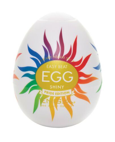Мастурбатор-яйцо SHINY Pride Edition - Tenga - в Новосибирске купить с доставкой