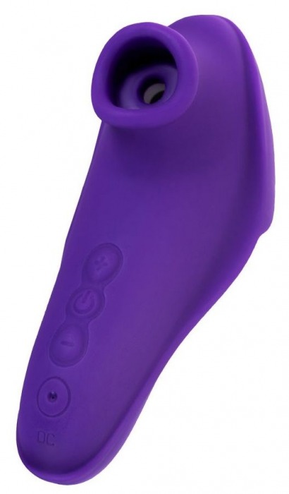 Фиолетовый клиторальный стимулятор Swizzy - JOS