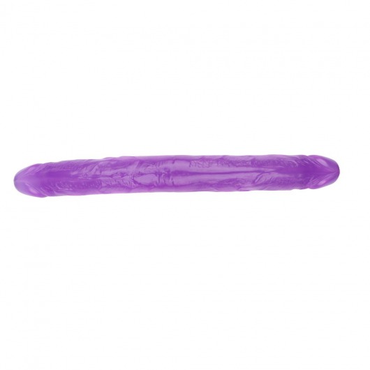 Фиолетовый двусторонний фаллоимитатор 12.8 Inch Dildo - 32,5 см. - Chisa