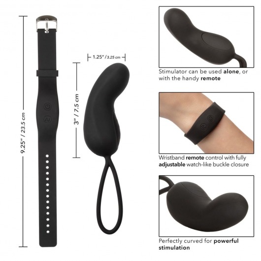 Черный вибронабор для двоих Silicone Remote Foreplay Set - California Exotic Novelties