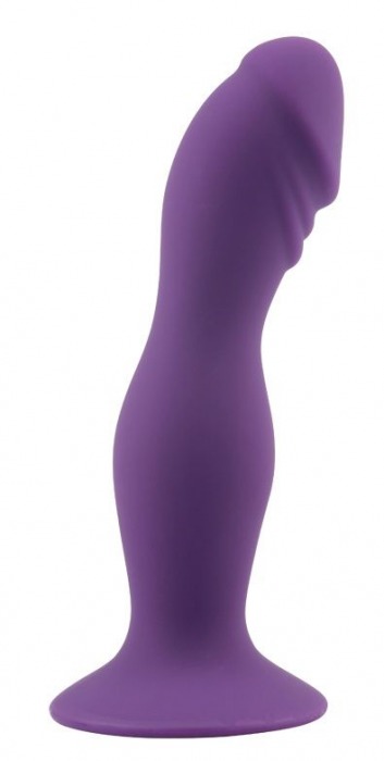Фиолетовая анальная втулка Rumpy-pumpy - 15 см. - Chisa