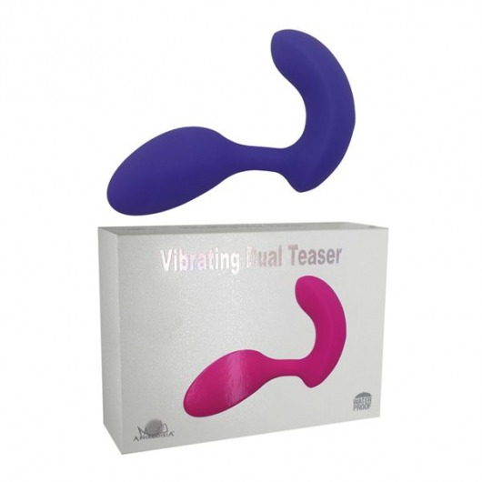 Фиолетовый вибратор Vibrating Dual Teaser - Howells