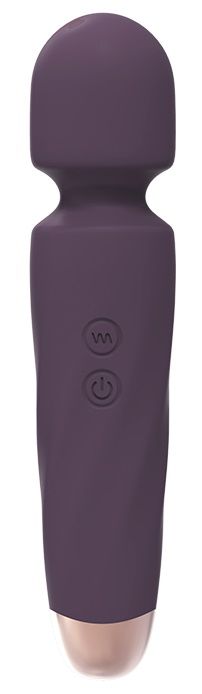 Фиолетовый вибромассажёр NOMIA - 19,5 см. - Dream Toys