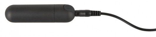 Черная анальная вибропробка с пультом ДУ Remote controlled Butt Plug - 13 см. - Orion