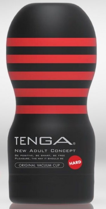 Мастурбатор TENGA Original Vacuum Cup Hard - Tenga - в Новосибирске купить с доставкой