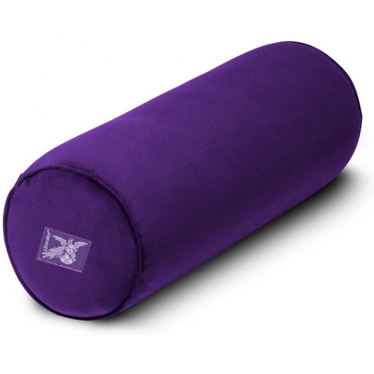 Фиолетовая вельветовая подушка для любви Liberator Retail Whirl - Liberator - купить с доставкой в Новосибирске