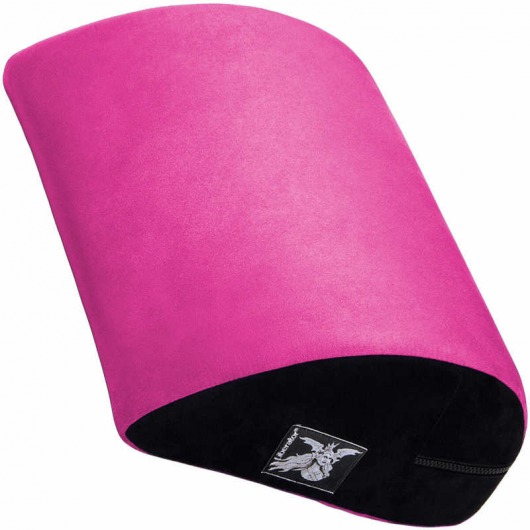 Ярко-розовая замшевая подушка для любви Liberator Retail Jaz Motion - Liberator - купить с доставкой в Новосибирске