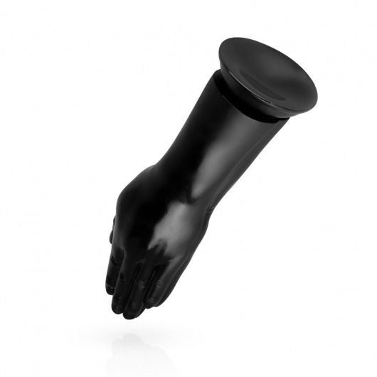 Черный стимулятор Double Trouble Fisting Dildo - 30,7 см. - EDC