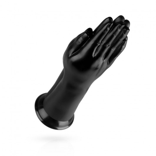 Черный стимулятор Double Trouble Fisting Dildo - 30,7 см. - EDC