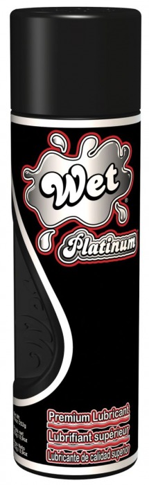 Гель-лубрикант на силиконовой основе Wet Platinum - 265 мл. - Wet International Inc. - купить с доставкой в Новосибирске