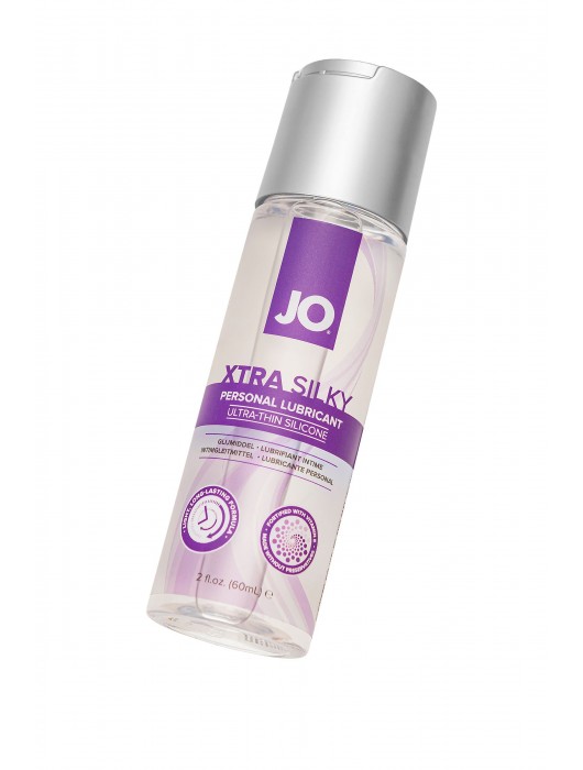 Лубрикант на силиконовой основе JO Xtra Silky - 60 мл. - System JO - купить с доставкой в Новосибирске